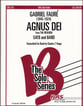 Agnus Dei Concert Band sheet music cover